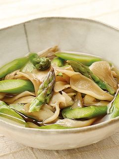 アスパラと舞茸のサッと煮-レシピのメイン写真