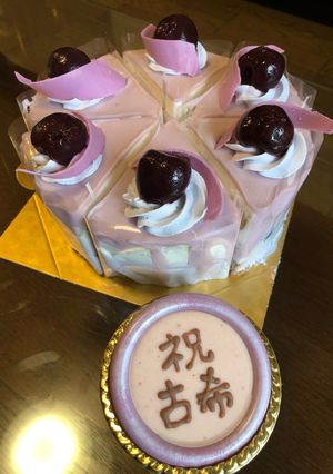 バースデーケーキ2022(3):古希祝-レシピのメイン写真