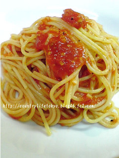具はトマト缶だけ!パスタ-レシピのメイン写真