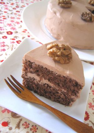 くるみ✿ฺチョコケーキ-レシピのメイン写真