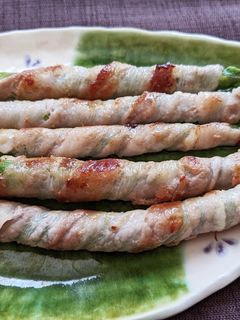 アスパラガスの豚肉巻き-レシピのメイン写真