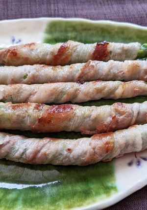 アスパラガスの豚肉巻き-レシピのメイン写真
