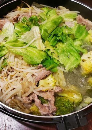 大量消費♪レタス鍋-レシピのメイン写真