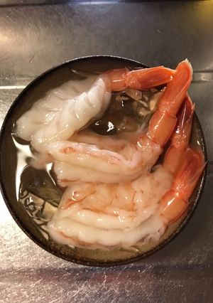 赤エビの刺身の手順-レシピのメイン写真