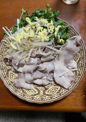 ちょいピリ辛冷しゃぶサラダ(さっぱり編)-レシピのメイン写真