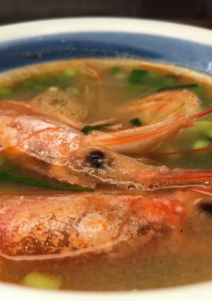 海老の頭の味噌汁-レシピのメイン写真