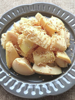 たけのこの甘辛味噌炒め-レシピのメイン写真