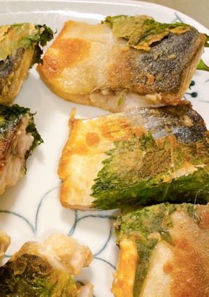大葉巻き塩サバ　お弁当におすすめ-レシピのメイン写真