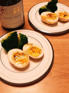 ワインに合う♪味付け玉子、イタリアン風-レシピのメイン写真