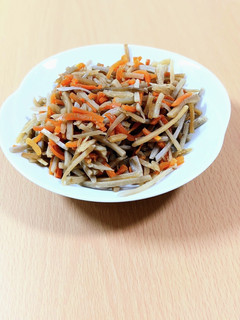 業スー&ホットクックで!きんぴらごぼう-レシピのメイン写真