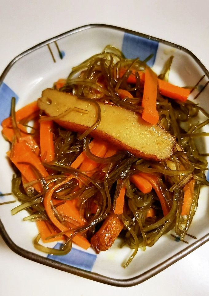 めんつゆで簡単♫切り昆布の煮物-レシピのメイン写真