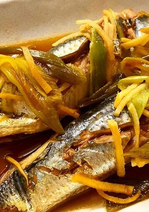 調理時間3分！レンジで作るイワシの生姜煮-レシピのメイン写真