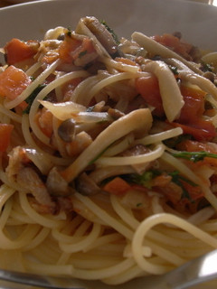 トマトとしめじのパスタ-レシピのメイン写真
