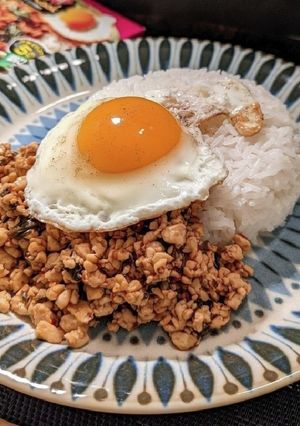 豆腐でガパオライス-レシピのメイン写真