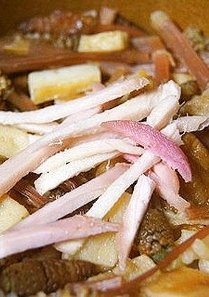 土筆　炊き込みご飯-レシピのメイン写真