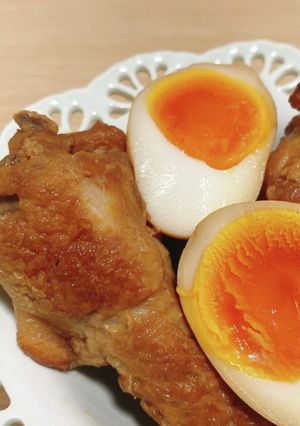 煮るだけお手軽 鶏肉の梅酒煮-レシピのメイン写真