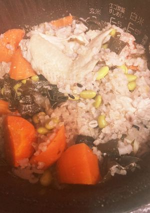 参鶏湯風雑炊-レシピのメイン写真