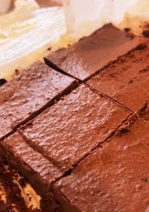 お豆腐入りヘルシーなチョコレートケーキ-レシピのメイン写真