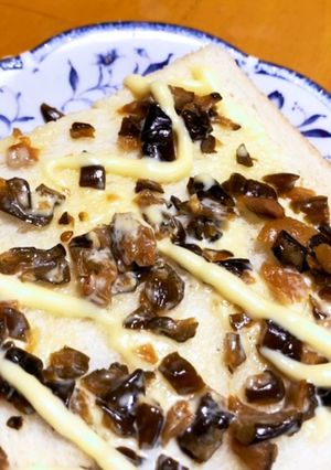 漬物で簡単トースト-レシピのメイン写真