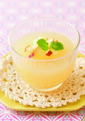 りんごゼリー(りんご寒天)-レシピのメイン写真