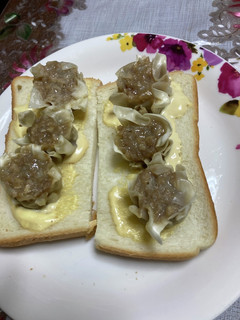 焼売マヨぽん酢パン オガタ風-レシピのメイン写真