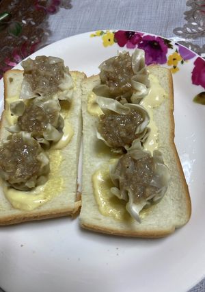 焼売マヨぽん酢パン　オガタ風-レシピのメイン写真