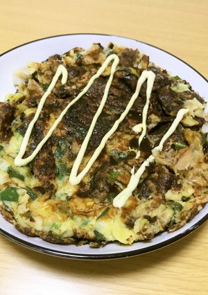 【野菜ソムリエ】ニラたっぷりお好み焼き-レシピのメイン写真
