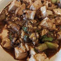 รูปของ ありあわせ調味料の麻婆豆腐