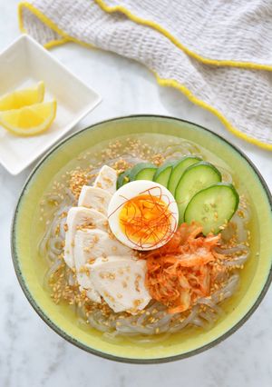 ゼンパスタの冷麺風-レシピのメイン写真