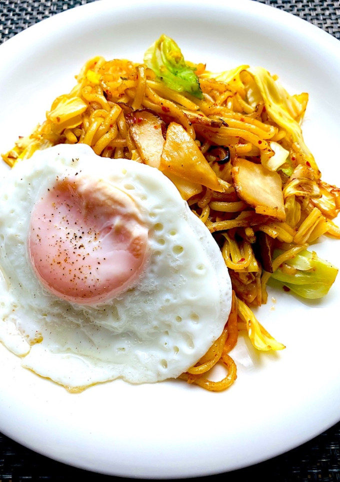 キムチを加えた上海焼きそば-レシピのメイン写真