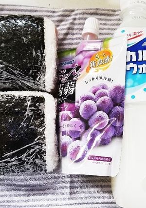 おにぎり弁当(3.31)-レシピのメイン写真