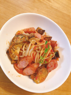 トマトのクリーム煮パスタ-レシピのメイン写真