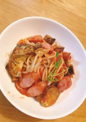トマトのクリーム煮パスタ-レシピのメイン写真