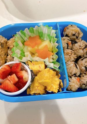 1歳0ヶ月の子供弁当-レシピのメイン写真