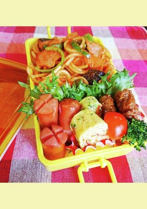 ナポリタン弁当②-レシピのメイン写真