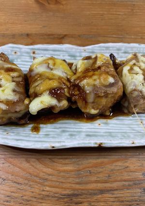 厚揚げ豚肉チーズ-レシピのメイン写真