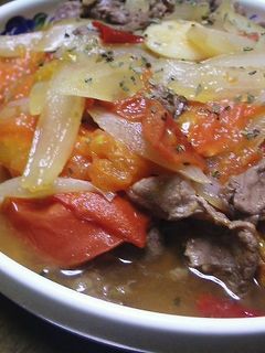 トマトと牛肉のスパイシーすき焼き-レシピのメイン写真