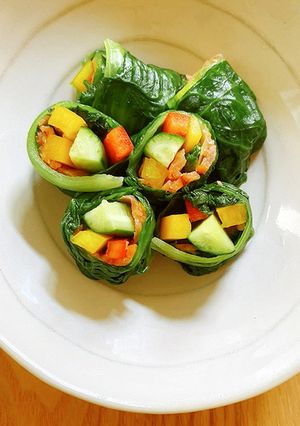 野菜のカラフル砧巻き-レシピのメイン写真