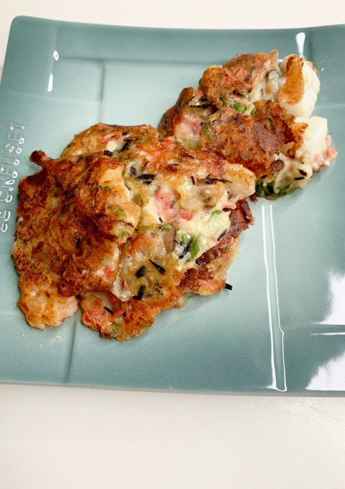 豆腐とひじきのふわふわ焼き-レシピのメイン写真