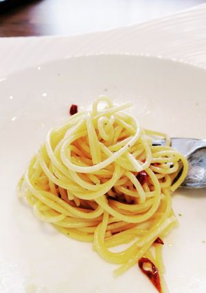 レンジでペペロンチーノ-レシピのメイン写真
