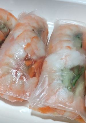 エビの生春巻き-レシピのメイン写真