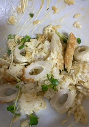竹輪　醤油マヨオガタライス-レシピのメイン写真