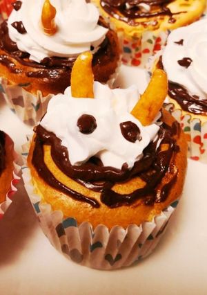 カップケーキの飾り付け-レシピのメイン写真