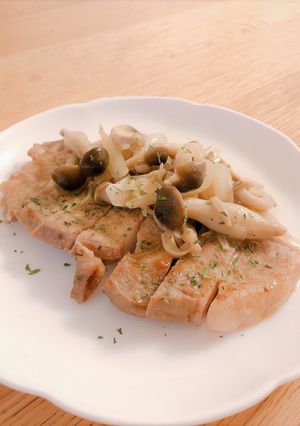 香り高い＊ポークソテーきのこソース-レシピのメイン写真
