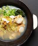 うにとあわびの贅沢いちご煮ラーメン