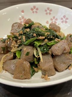 こんにゃくと挽肉の甘辛炒め-レシピのメイン写真