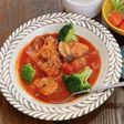 炭酸水を使った鶏肉のトマト煮込み