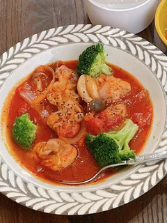 炭酸水を使った鶏肉のトマト煮込み-レシピのメイン写真