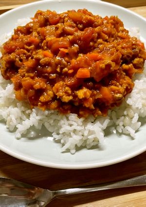 ヘルシー！大豆ミートキーマカレー-レシピのメイン写真