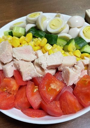 コブサラダ-レシピのメイン写真